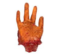 TOBBOMEY Juguete de Fiambrera de Órgano PU Aterrador para Halloween, Mano Cortada Falsa Tamaño Real, Partes del Cuerpo Rotas y Espeluznantes, Accesorio para Decoración y Broma de Terror