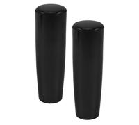 TOBBOMEY Mango de Barbacoa Aislado de Baquelita Negro M8 X 90 Mm, 2 Piezas, Accesorio de Repuesto para Tenedor de Parrilla Ergonómico y Resistente, Herramienta para Cocinar al Aire Libre