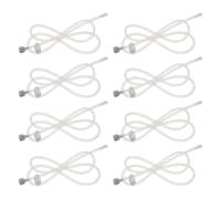 TOBBOMEY Mangueras de Irrigador Bucal 8 Piezas 81 CM Tubo de Agua para Irrigadores Dentales Repuesto Compatible Limpieza Dental Uso Doméstico y Viaje