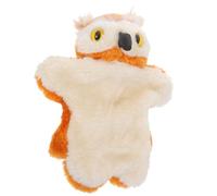 TOBBOMEY Marioneta de Mano de Búho de Peluche Suave para Juguete Interactivo Educativo de 1 Pieza Títere de Animal para Contar Cuentos y Juegos de rol en Casa y Escuela