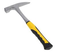 TOBBOMEY Martillo Geológico de 600g con Punta en Flecha Mango Ergonómico y Resistente para Exploración Arqueología y Trabajos Manuales Herramienta Multifuncional para Detección y