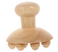 TOBBOMEY Masajeador Guasha Multifunción De Madera, Tamaño Pequeño Portátil, Para Masaje Manual De Puntos De Acupuntura, Uso Doméstico, Relajación Corporal, Adecuado Para Deportistas y Terapias