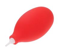 TOBBOMEY Mini Soplador de Aire Portátil Rojo Bomba de Bola Exprimible para Limpieza sin de Cámaras y Teclados Boquilla con Válvula para Aire Potente y Eficaz