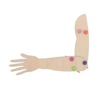 TOBBOMEY Modelo de anatomía para niños, herramienta de aprendizaje de articulaciones óseas del cuerpo humano, herramienta educativa científica para la enseñanza en el aula, modelo de articulación