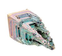 TOBBOMEY Muestra De Mineral De Bismuto Cristal De Bismuto Natural Espécimen De Cristal Para Decoración De Mesas Colección De Minerales