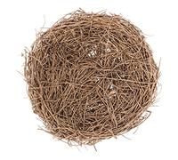 TOBBOMEY Nido De Pájaro Nido De Pájaro Nido De Pájaros Hecho a Mano Codorniz Tapa Adorno De Pájaro Nido De Hámster Juguete Mimbre Accesorios para Gallineros Decoración Pajareras Nidos Rota