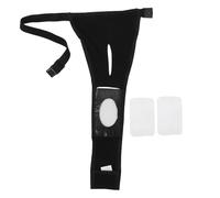TOBBOMEY Pantalones para Perros, Reutilizables, Transpirables, para Gatos Hembras, con Almohadillas, Calzoncillos Ajustables, Ropa Interior para Perros Hembras, Color Negro