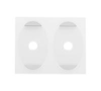 TOBBOMEY Pegatinas Antideslizantes para Procesamiento de Lentes, Película Protectora Transparente, 200 Unidades Redondas, Adhesivo Resistente para Gafas, Accesorio Práctico para Reparación