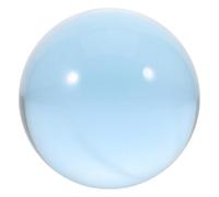 TOBBOMEY Pelota de Malabarismo Transparente de 8 CM Bola de Resina Azul para Malabaristas Profesionales y Principiantes Accesorio de Malabarismo para Espectáculos Circo y Decoración