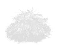 TOBBOMEY Peluca De Anciano Para Niños y Niñas, Tamaño Infantil, Pelo Blanco Rizado Estilo Científico, Disfraz Para Fiestas Temáticas, Halloween y Cosplay, Kit De Pelucas De Científico