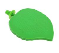 TOBBOMEY Perch Stand Leaf Shape para Aves Accesorio De Jaula para Cockatiels y Lovebirds Plataforma Multifuncional para Descanso y Fácil De Instalar Diseño Único Forma