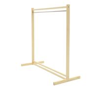 TOBBOMEY Perchero De Madera Niños Gran Tamaño 60cm Material Natural Madera Soporte Práctico Ropa De Uso Hogar y Juegos Juego De Perchas