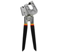 TOBBOMEY Pinza para Crimpar Perfiles Metálicos de Techo Alicates de Punzonado de Acero Pesado Mango Antideslizante Herramienta Profesional para Paneles de Yeso y Montaje Color Aleatorio