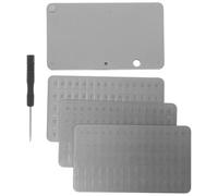 TOBBOMEY Placa de Acero Inoxidable Mecánica para Almacenamiento de Frases Criptográficas, Libro Pequeño para Guardar Contraseñas, Resistente al Agua, Portátil y Seguro para Uso en Frío