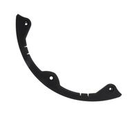 TOBBOMEY Protector de Bordes para Tabla de Snowboard Monopatín Tira Protectora Anticolisión de 3 Orificios Tamaño Mediano Color Negro Accesorio Deportivo para Protección en Deportes al