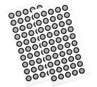 TOBBOMEY Puntos Reflectantes para Escáner 3D Adhesivos de Marcado 100 Unidades 50 Uds X 2 Hojas Película Reflectante Resistente al Desgarro de 015 MM para Posicionamiento y Escaneo