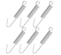 TOBBOMEY Resorte de Tensión para Ventilador de Escape de Cocina y Baño 6 Piezas 12X78X525 CM Resorte Tensor Resistente para Ventiladores de Techo y Extractores Repuesto de