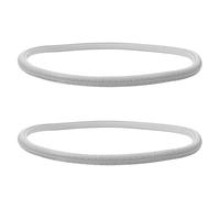 TOBBOMEY Ruedas Sólidas de Repuesto para Silla de Ruedas Manual Neumáticos de PU 20 X 1-3/8 Pulgadas 2 Unidades Resistentes al Desgaste sin Necesidad de Inflado Silenciosas y