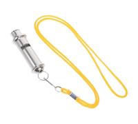 TOBBOMEY Silbato para Entrenamiento y Supervivencia De Mascotas De Acero Inoxidable, Sonido Fuerte y Portátil, Tamaño Pequeño, Uso Exteriores para Adiestramiento y Señalización