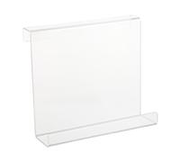 TOBBOMEY Soporte Acrílico Transparente para Tabletas y Revistas en Cinta de Correr, Estante Compacto para Lectura Electrónica, Accesorio Práctico para Ejercicio en Casa