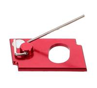 TOBBOMEY Soporte Magnético para Flechas de Aluminio Ligero con Almohadilla Lateral para Tiro con Recurvo Competiciones y Entrenamiento