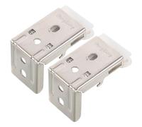 TOBBOMEY Soportes para Persianas Venecianas de Metal Código de Instalación para Persianas Venecianas Reemplazo de Soportes para Uso para Ventanas