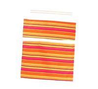 TOBBOMEY Tela de Silla de Director Plegable reemplazo de Tela de Silla de Playa Exterior Cubrir Suministro de Silla Lona de Recambio para tumbonas Lienzo Colorful