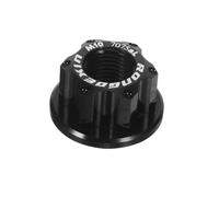 TOBBOMEY Tuerca de Eje para Bicicleta Flangeada de Aleación de Aluminio para Ejes Delanteros y Traseros Compatible con Bicicletas de Montaña Plegables y Fixed Gear Repuesto Fricción