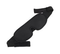 TOBBOMEY venda ojo almohada para dormir almohada para aliviar los ojos cubre ojos eye mask for sleeping sleep mask sombra de ojos para dormir de noche tapa de ojos tela Black