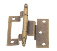 TOBBOMEY Vintage Clock Restoration Hinges Metal Door Hardware Precision Mechanical Parts Large Antique-style DIY Accessories For Grandfather Clock Repair And Upgrade