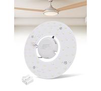 TobeBright 16W Módulo LED Reemplazo Redondo Luz Natural 4000K con Imán para Neno Fuente de luz de Techo Redonda Adecuada para Marco de Techo de Hierro 220V