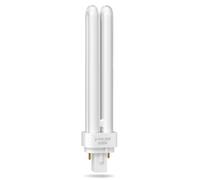 TobeBright Bombillas G24d-3, 2 Pines PLC Tubo 26W Bombilla G24d-3 2U Blanco Frío 6500K Lámpara Fluorescente Compacta No Regulable para Pasillo, Cocina, Restaurante, Oficina (1 Unidad)