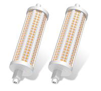 TobeBright R7S Bombilla LED 118mm 30W Regulable J118 Lineal Slim equivalente a 210W Bombilla Halógena Blanco Frío 6000K J118 Proyector Doble Extremo 2100lm para Casa, Salón, Balcón, Hotel, etc (2Pcs)