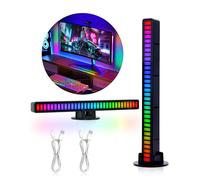 TobeBright RGB LED Lightbar,Music Sync Gaming Lámpara Color Cambiante TV Retroiluminación para Gaming, Deco, PC, TV, Decoración de Habitaciones