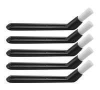 TOBEOME Juego de 5 cepillos para limpieza de cafeteras con mango de plástico con cerdas de nailon