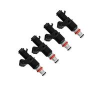 Tobera de inyección Accesorios Para Motor Automóvil Boquilla Inyector Combustible 4PCS 16450-RAA-A01 Compatible Con Accord 2003-2007 K24A4 Para CR-V 2005-2009 K24A1 2.4L