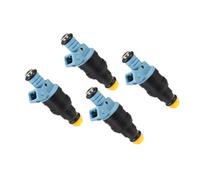 Tobera de inyección Inyector De Combustible 4 Piezas Accesorios Repuesto Para Motor De Automóvil 0280150715 13641734776 Compatible Con 318I 1.8L L4 1985 325I