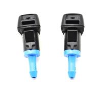 Tobera lavaparabrisas Compatible con Jeep para Compass MK1 2008 2009 2010 2011 2012 2013 2014 2015 2016 Boquilla Rociadora para Lavaparabrisas Kit De Rociado OEM: 5303834AB