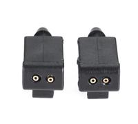Tobera lavaparabrisas Compatible con Megane 2 2002 2003 2004 2005 2006 2007 2008 2009-2015 Kit De Boquillas De Rociado para Limpiaparabrisas Delantero OEM: 8200082347