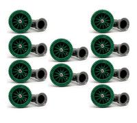 Tobera para difusores de riego. Alcance 3,70 Metros. Ángulo de riego Regulable 0 a 360º. Rosca Hembra Compatible con Hunter, Rain Bird, Irritrol, KRain, Signature. Pack 10 BOQUILLAS