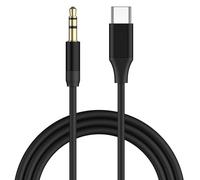 Tobfit Cable USB C auf Aux1M, USB C a Klinke Cable 3.5mm Audio Aux Dauerhaft para iPhone 17/16/15 Pro/Max/Plus, Galaxy S25/S24/S23 Ultra, iPad Pro, Pixel, Huawei P40/P30/P20, Autorradios