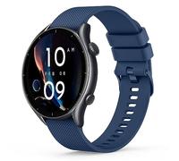 Tobfit Correa de Silicona para Amazfit GTR 4 3/Bip 6/Active MAX/Balance 2 3 | 22mm Correa de Silicona Suave, Pulseras de Repuesto Deportiva Ajustable para Amazfit GTR 47mm/ Stratos 3 2/ Cheetah Round/Pro