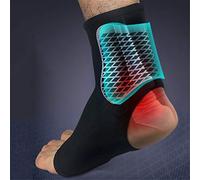 Tobillera, 1 par de tobilleras atléticas para mujeres y hombres y material de nailon elástico, cómodo para el tobillo, protección contra la fatiga crónica del tobillo, para deportes, correr