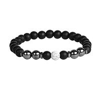 Tobillera adelgazante negra hinchable para hombres y mujeres, pulsera ajustable, pulsera tobillera de regalo de energía, gargantilla para mujer, joyería de moda, talla única, mineral, No es una piedra