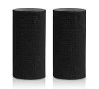 Tobillera de gel para patinaje, hockey, patines de hielo, funda protectora con diseño cruzado con acolchado de Sebs/nailon/gel, 5 pulgadas de longitud, beige o negro (1 pieza) (color piel 1 unidad)