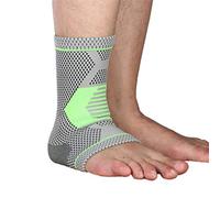 Tobillera deportiva de compresión para protección deportiva, esguinces de tobillo, recuperación de contusiones menores, fascitis plantar, alivia la hinchazón, artritis dolor de articulaciones y más