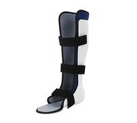 Tobillera - Estabilizador de Tobillo Reutilizable Transpirable Poroso con Diseño de Gancho Y Bucle Ajustable - Férula de Tobillo para Soporte E Inmovilización de Piernas(Pie derecho)