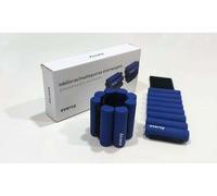 Tobillera-Muñequera Lastrada Everweight 0,5 kg Par (Azul). Pesas para tobillos. Muñequeras con peso Gym en casa. Tobilleras con peso Ankle weights. Lastres tobillos y muñeca. Pesas tobillo 0,5kg