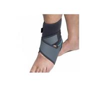 PRIM NEOPRAIR | Tobillera Envolvente | Neopreno Transpirable | Dolor articular/Esguinces/Tendinitis | Uso deportivo | Talla única, Bilateral | Color Gris y Azul