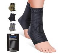 Tobillera profesional para mujer y hombre, 2 unidades, para fascitis plantar, artritis, esguinces de tobillo, tendón de Aquiles, dolor de articulaciones, deporte
